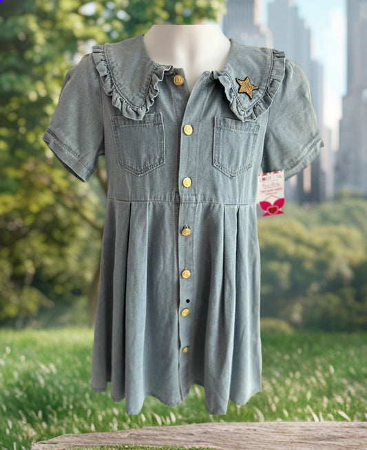 Short Denim Dress