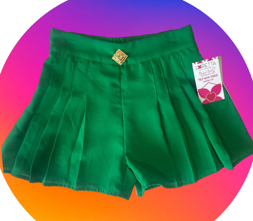 Summer Green Short Pant